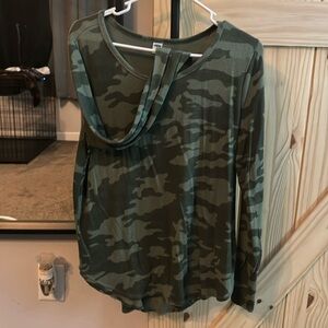 Old Navy camo long sleeve shirt